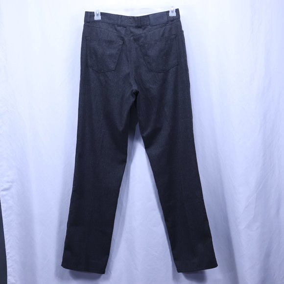 Hugo Boss Stretch Phoenix ( 19427) Grey Virgin Wool Blend 5 Pocket Pants 33x34 - Picture 2 of 16